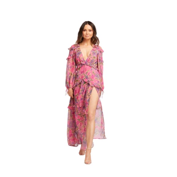 For Love and Lemons Annie Maxi Dress - Picture 14 of 16